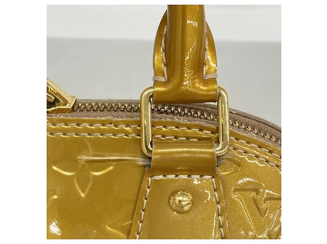 Louis Vuitton Alma BB Vernis Handtasche - Ansicht 10