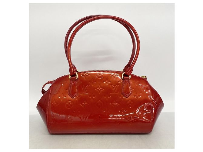 Borsa Louis Vuitton Vernis Sherwood PM - vista 12