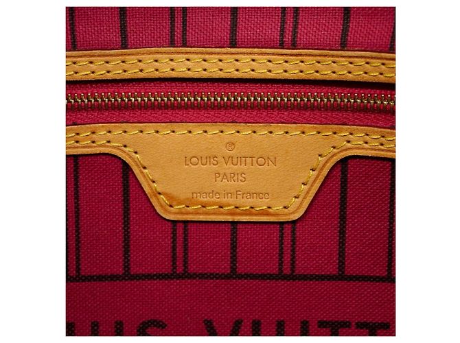 Borsa Tote Louis Vuitton Monogram Neverfull PM Marrone - vista 5