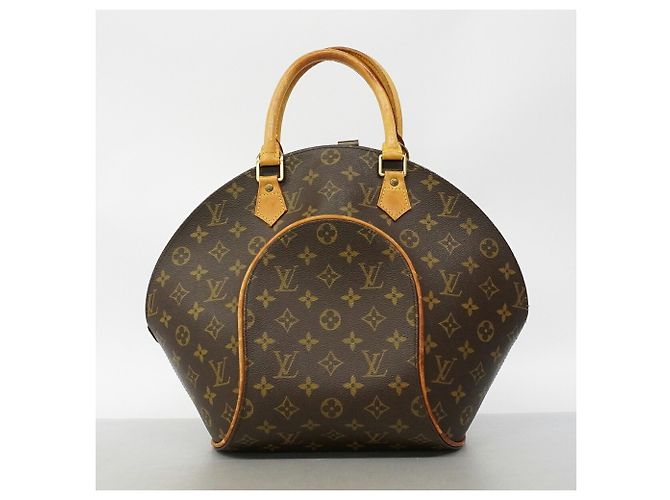 Borsa Louis Vuitton Monogram Ellipse MM Marrone - vista 12