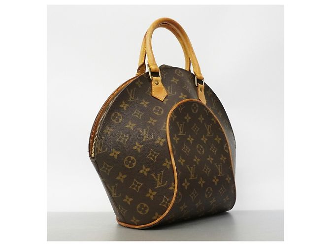 Borsa Louis Vuitton Monogram Ellipse MM Marrone - vista 2