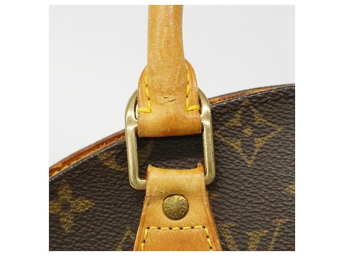 Borsa Louis Vuitton Monogram Ellipse MM Marrone - vista 8