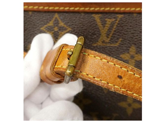 Borsa a Spalla Louis Vuitton Monogram Trocadero 30 Marrone - vista 11