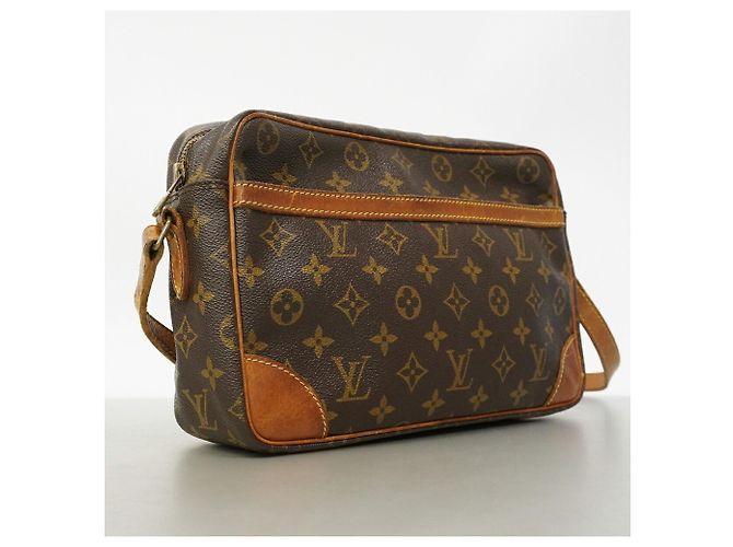 Borsa a Spalla Louis Vuitton Monogram Trocadero 30 Marrone - vista 2