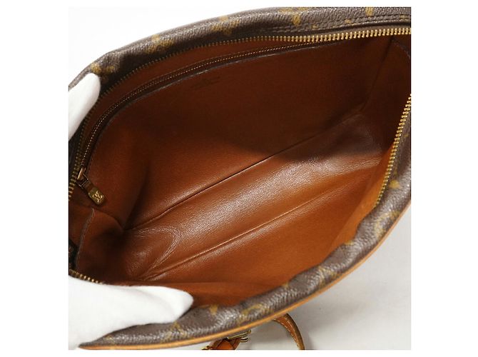 Borsa a Spalla Louis Vuitton Monogram Trocadero 30 Marrone - vista 4