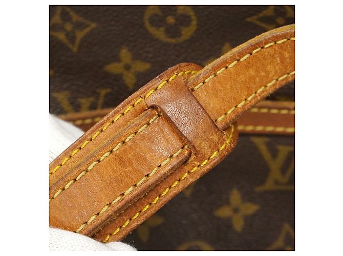 Borsa a Spalla Louis Vuitton Monogram Trocadero 30 Marrone - vista 8