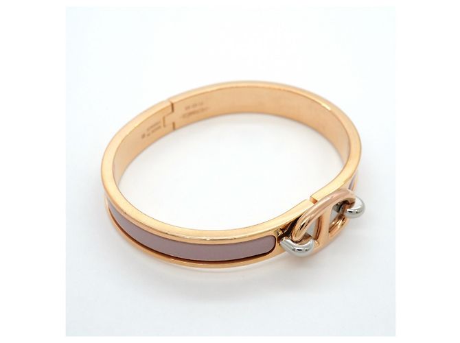 Hermès Hermes Chaine d'Ancre Mini Click Bangle Pink Golden - Ansicht 2
