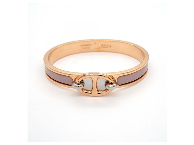 Hermès Hermes Chaine d'Ancre Mini Click Bangle Pink Golden - Ansicht 4