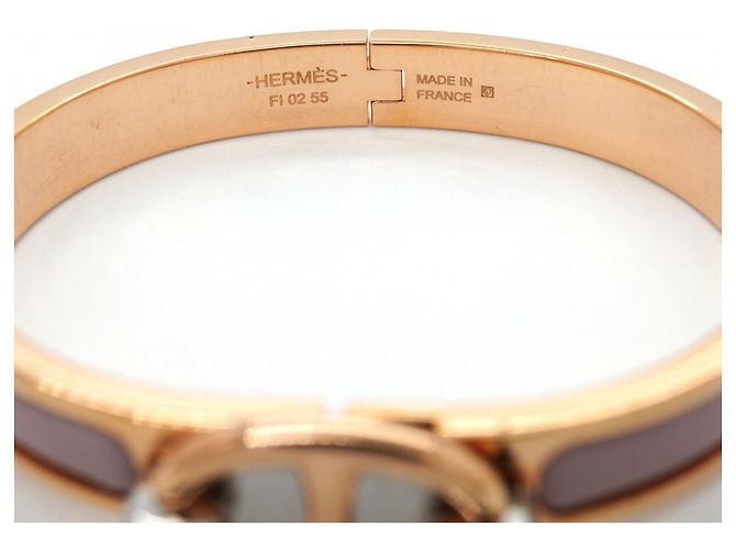 Hermès Hermes Chaine d'Ancre Mini Click Bangle Pink Golden - Ansicht 5