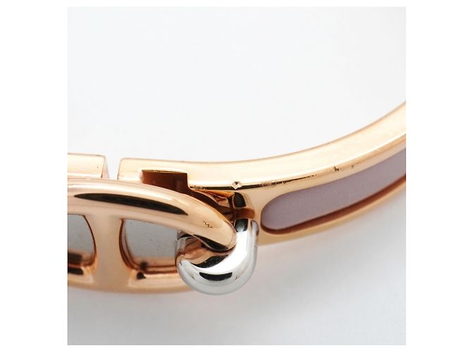 Hermès Hermes Chaine d'Ancre Mini Click Bangle Pink Golden - Ansicht 7