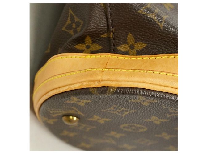 Borsa Tote Louis Vuitton Monogram Bucket PM Marrone - vista 6