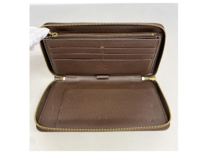 Louis Vuitton Damier Zippy Organizer Long Wallet N60003 Ebene Damier ebene - vista 3