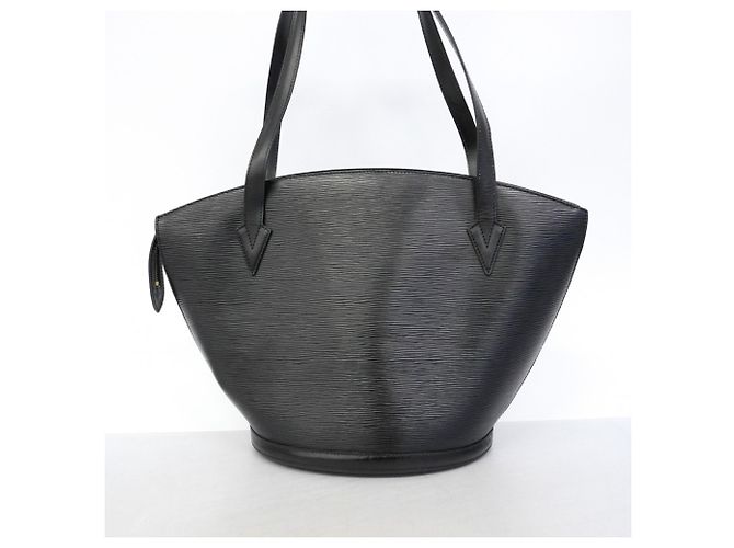 Bolso de Hombro Louis Vuitton Epi Saint Jacques Negro - vista 13
