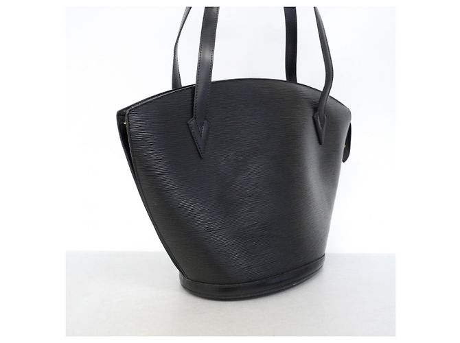 Bolso de Hombro Louis Vuitton Epi Saint Jacques Negro - vista 2