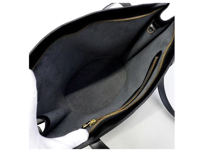 Bolso de Hombro Louis Vuitton Epi Saint Jacques Negro - vista 4
