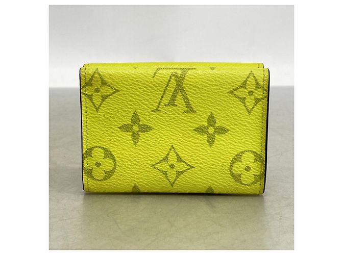 Portafoglio a tre pieghe Louis Vuitton Jaune Giallo - vista 8