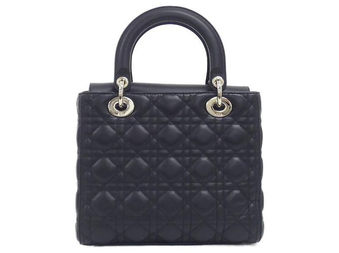 Borsa Christian Dior Lady Medium Nero - vista 2