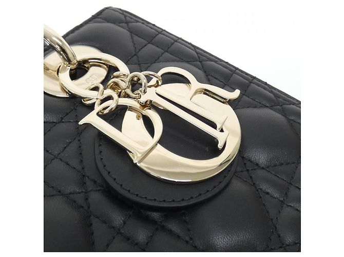 Borsa Christian Dior Lady Medium Nero - vista 4