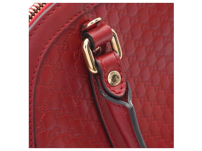 Borsa 2-Way Microguccissima Gucci Rosso - vista 10
