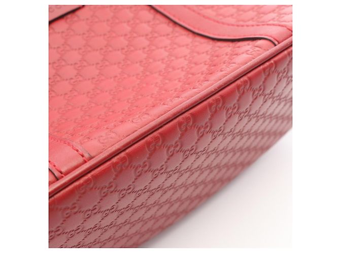 Borsa 2-Way Microguccissima Gucci Rosso - vista 11