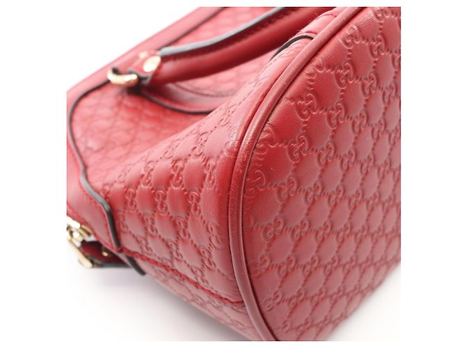Borsa 2-Way Microguccissima Gucci Rosso - vista 6