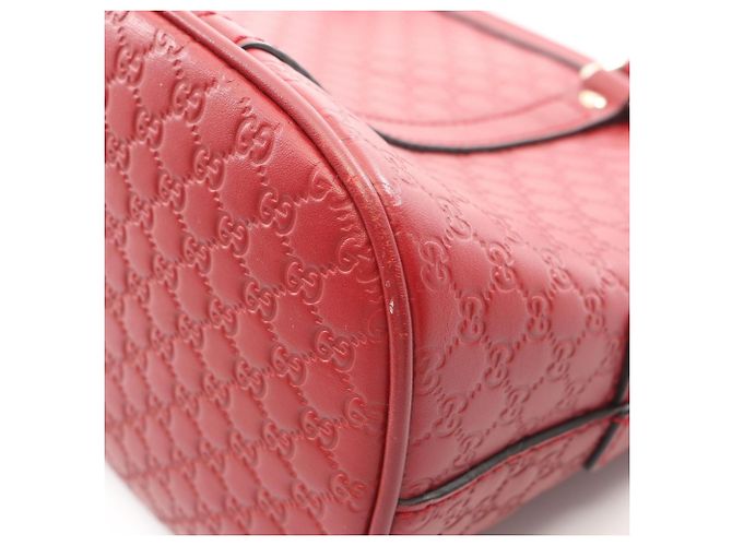 Borsa 2-Way Microguccissima Gucci Rosso - vista 7
