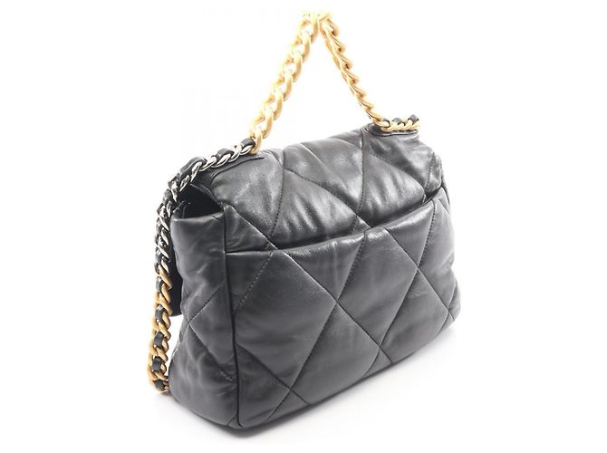 Borsa a Spalla Chanel 19 Dixneuf Matelassé Nero - vista 2