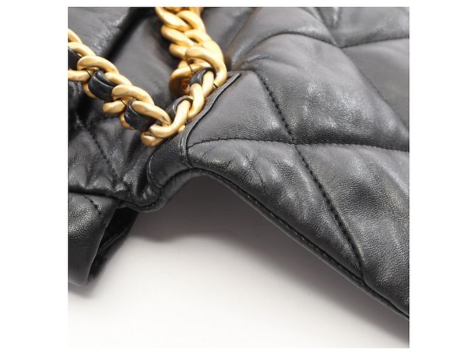 Borsa a Spalla Chanel 19 Dixneuf Matelassé Nero - vista 8