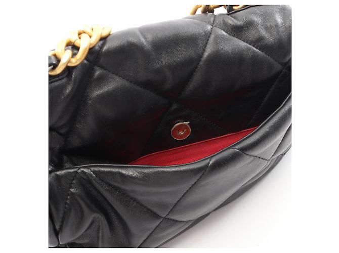 Borsa a Spalla Chanel 19 Dixneuf Matelassé Nero - vista 9