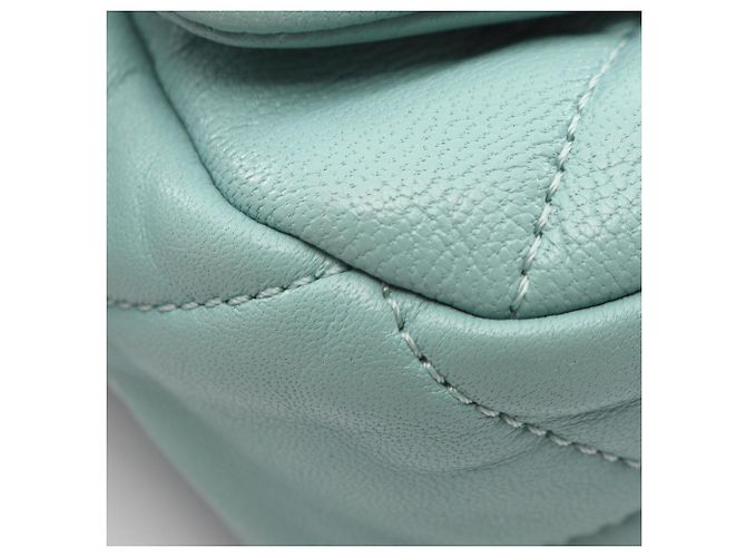 Marsupio in pelle di agnello verde Chanel - vista 6