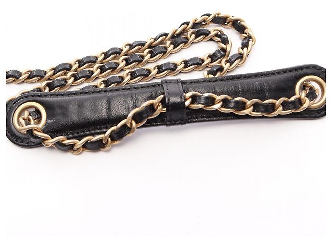 Borsa a Spalla Chanel Matelassé Nero - vista 12