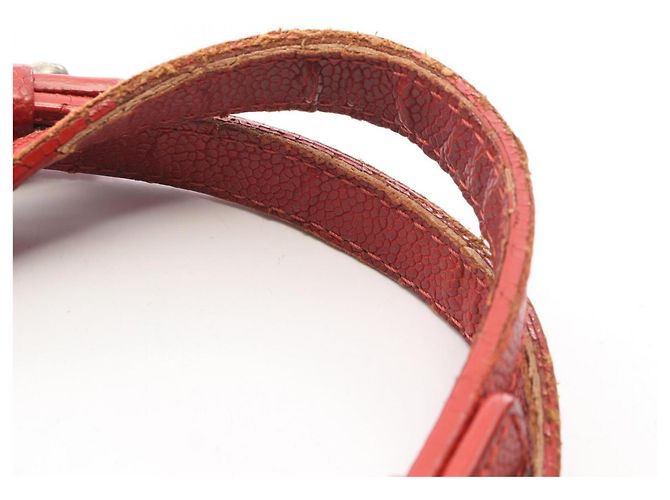 Borsa Tote Matelassé Chanel rossa Rosso - vista 12