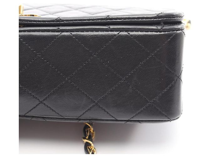 Borsa a tracolla Chanel Matelassé Full Flap Nero - vista 11