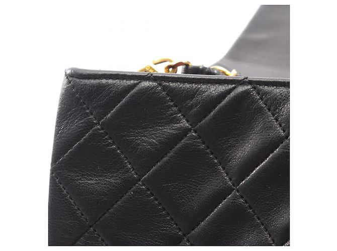 Borsa a tracolla Chanel Matelassé Full Flap Nero - vista 8