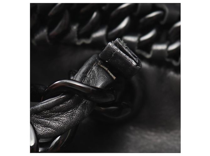 Borsa a Spalla con Catena Chanel Luxury Line Nero - vista 15