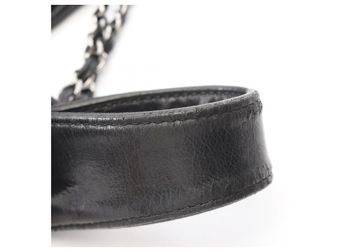 Timeless Borsa a tracolla Chanel in agnello nero - vista 7