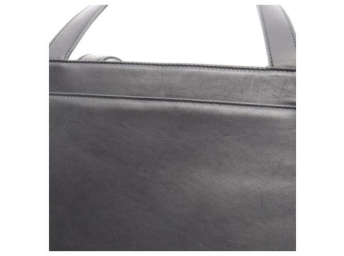 Borsa a tracolla in pelle di agnello Chanel Nero - vista 11