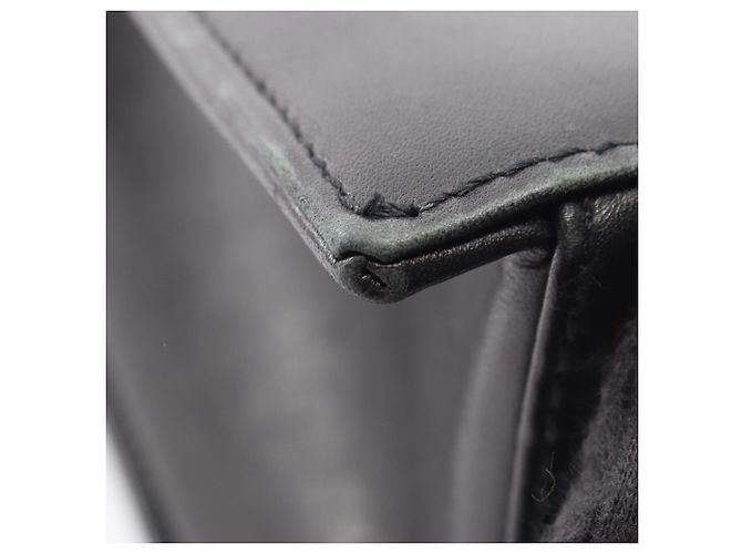 Borsa a tracolla in pelle di agnello Chanel Nero - vista 7