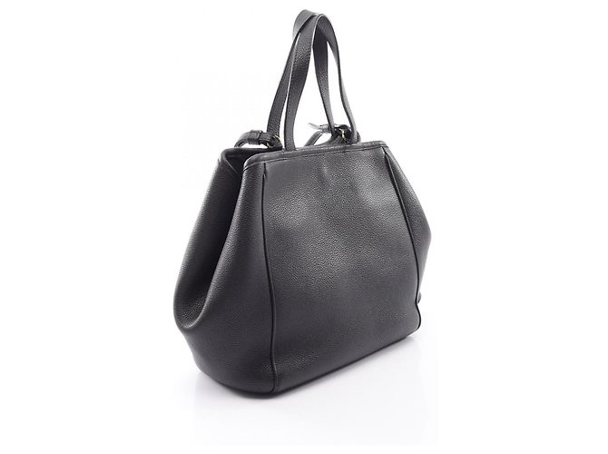 Céline Celine Small Fold Cabas 2-Way Tote Bag Negro - vista 2