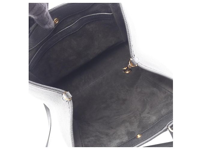 Céline Celine Small Fold Cabas 2-Way Tote Bag Negro - vista 3