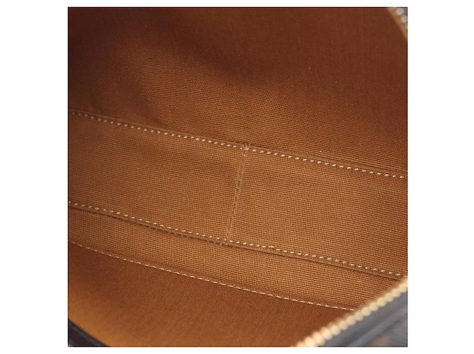 Céline Celine Triomphe Messenger Bag Medium Braun Schwarz Weiß - Ansicht 6