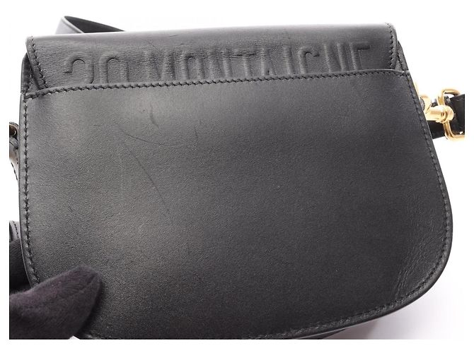 Christian Dior Dior Bobby Borsa a Spalla Piccola Nero - vista 11
