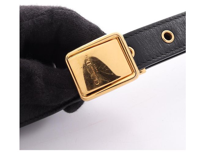 Christian Dior Dior Bobby Borsa a Spalla Piccola Nero - vista 14