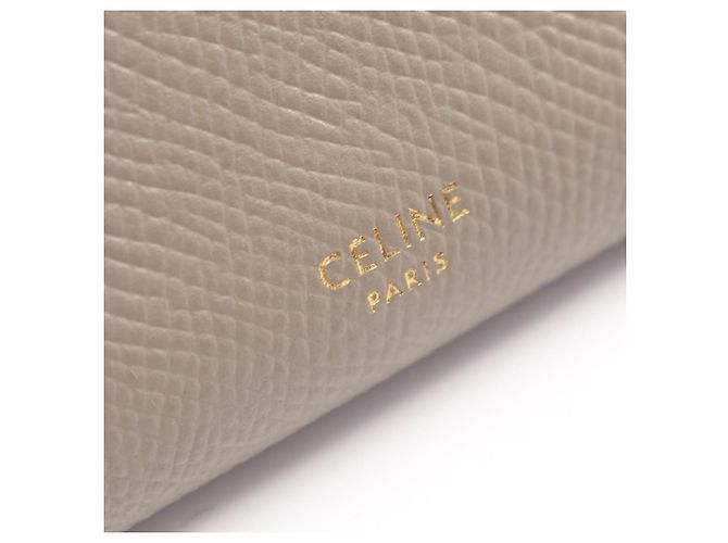 Céline Celine Large Flap Wallet in Beige - Ansicht 4