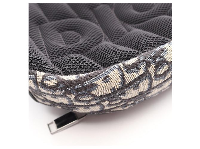 Marsupio Christian Dior Dior SCARAB Oblique Nero Beige Blu navy - vista 5