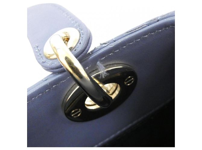 Christian Dior MY ABCDIOR Lady Borsa a mano piccola Blu - vista 10