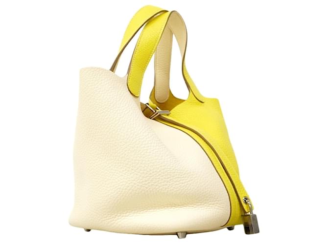 Hermès Borsa Hermes Picotin Lock PM Casaque D'oro - vista 2