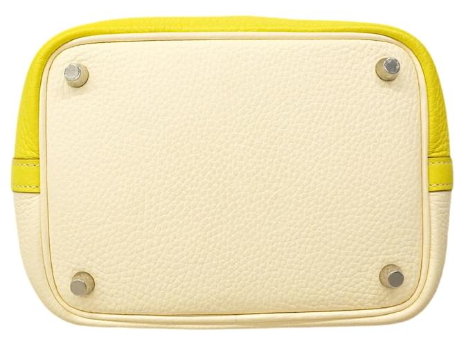 Hermès Borsa Hermes Picotin Lock PM Casaque D'oro - vista 3