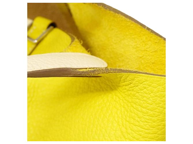 Hermès Borsa Hermes Picotin Lock PM Casaque D'oro - vista 6
