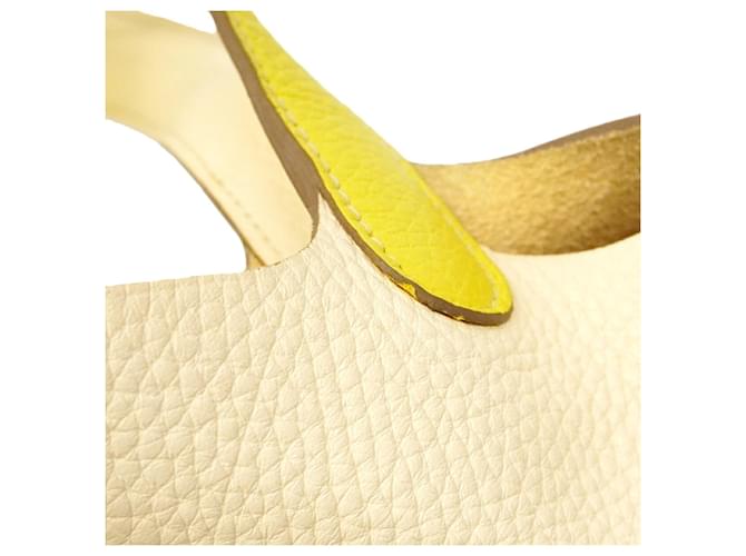 Hermès Borsa Hermes Picotin Lock PM Casaque D'oro - vista 8